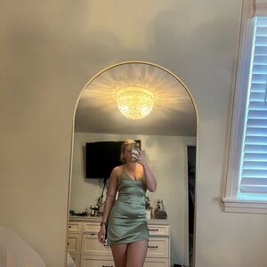 Beginning Boutique Satin Dress